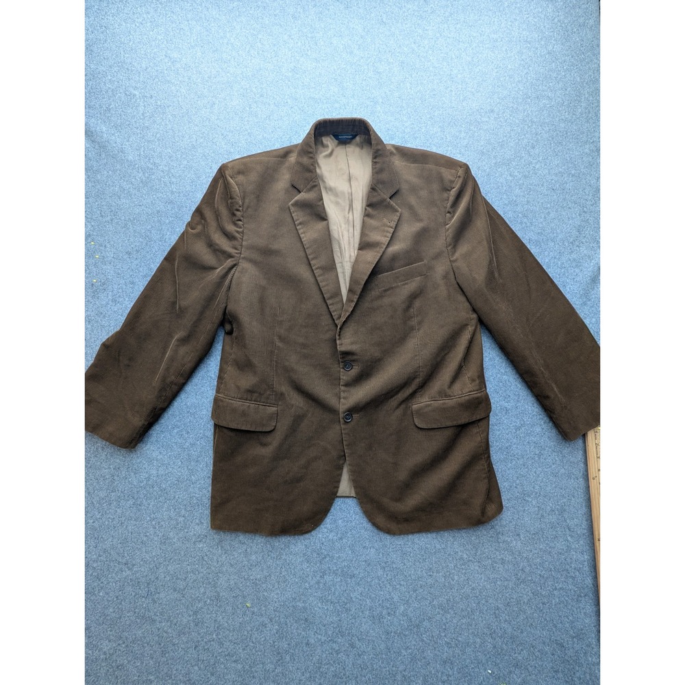 Brooks Brothers. 1818 Madison Blazer. Mens. Size 48R. Brown Corduroy Sport Coat